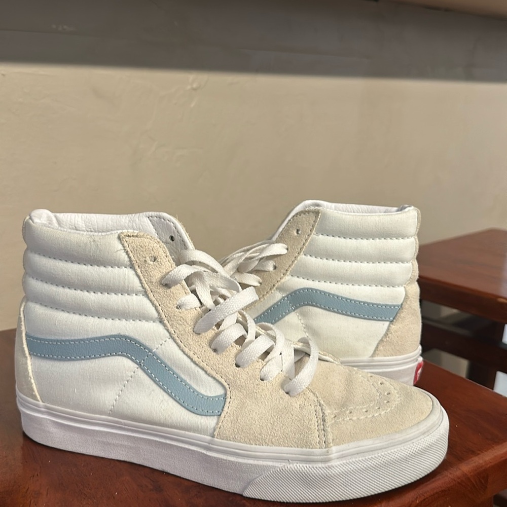 Vans- like New. Worn like 3 times. Just alittle to small
